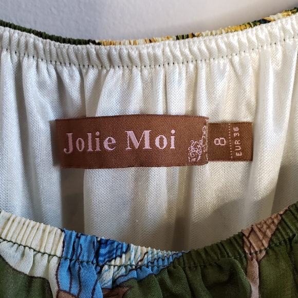 Tank Floral Dress Pleated Bottom - Picture 6 of 8